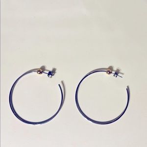 Jenny Bird Icon Hoops Small Gold & Silver